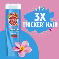 صانسيلك شامبو شعر 400 مل كثيف وطويل