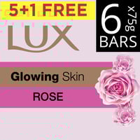 لوكس صابون بشرة نضرة بالورد 6*75 جم