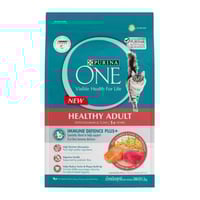 بورينا ون هيلثي للقطط البالغة بنكهة السلمون والتون...