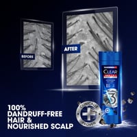 كلير للرجال 3 في 1 شامبو وغسول للجسم والوجه 900 مل