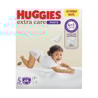 هجيز حفايض صندوق جامبو كلوت مقاس (5) عدد 68 حفاضة