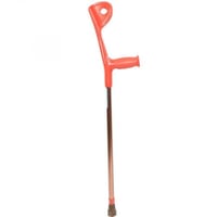 عكاز المنيوم بمرفق احمر THL937L-BZ