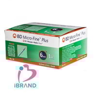بي دي ميكرو فاين بلس سرنجات 1مل 31 جي 6 مم 100 قطع...