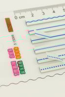 شريط لاصق شفاف مزخرف