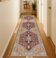 سجادة تراثية بألوان جريئة | نمط هريس سيرابي | مقاس...