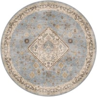 سجاد نيو كلاسيك دائري مقاس 140سم