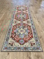 سجاد هريس Heriz مقاس 80*300سم ذو نقشة عتيقة