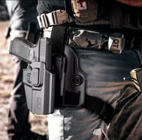 جراب مسدس تكتيكي للفخذ +قاعدة تثبيت تكتيكية للحزام...