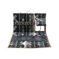 جلسة رحلات ارضية مع مسند و تكاية عشوائي اللون