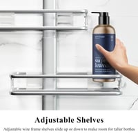 حامل و منظم الحمام