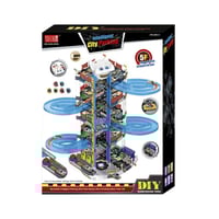 موقف سيارات الأطفال مع مصعد