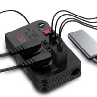 محول طاقة للسيارة بقوة 300 واط DENX DX130