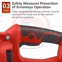 منشار اشجار بالشحن