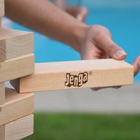 لعبة جينجا الخشبية حجم كبير