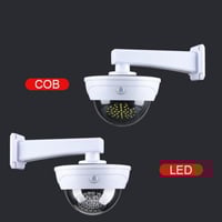 كاميرا وهمية مع اضاءة بالطاقة الشمسية