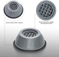 قواعد تثبيت الغسالة 4 قطع