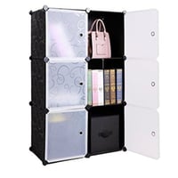 دولاب بلاستيك 6 فتحات