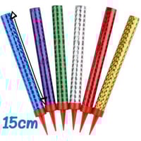 شموع الحفلات 15سم 6 قطع