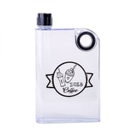 قارورة عصيرات 380مل شفافه