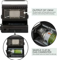 دفايه و سخان البر تعمل بالغاز 2 في 1