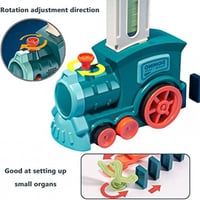 لعبة قطار الدومينو - عشوائي الألوان