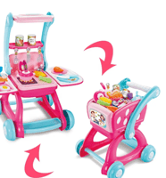 لعبة عربة مطبخ الاطفال