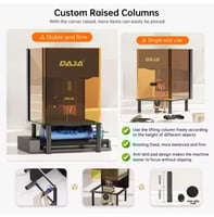 آلة الحفر والقص بالليزر المطوره (برتقالي)