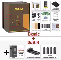 آلة الحفر والقص بالليزر المطوره (برتقالي)