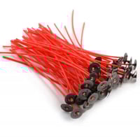 فتيل احمر 12سم - 10 حبات