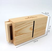 مبشره خشبيه لنحت اطراف الشمع ، مع درج