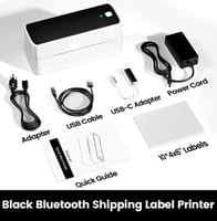 طابعة البوليصات الحراريه