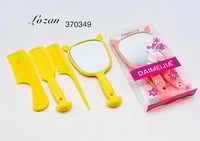 3 امشاط ومرايا - درزن 12 حبة