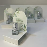 تولة عطريه بعبارة عيدكم مبارك - باللون الاخضر والذ...