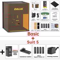 آلة الحفر والقص بالليزر المطوره (برتقالي)