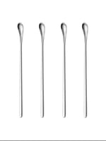 ملعقه طويله من الفولاذ مقاومة للصدأ - لخلط الشمع و...