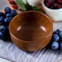 وعاء خشبي 4 انش