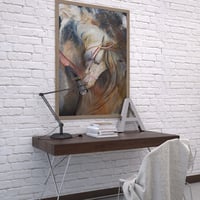 لوحة فرس-لوحات خيل عربي.