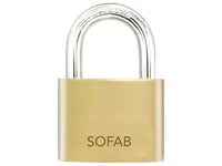 قفل نحاس سوفاب 50 ملي