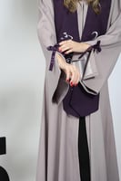 عباية تخرج موف وفضي