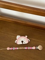 تعليقة لهاية مع عضاضة رينبو