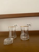 تعليقه كاسات شفاف