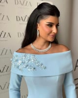 فستان باكمام جديد