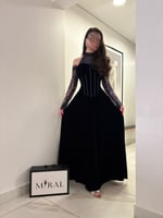 فستان جوخ بقصه جديده