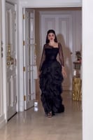 فستان الهبه الاسود