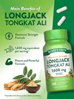 NATURES TRUTH TONGKAT ALI 1600MG 120CAP تونغكات عل...