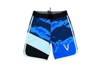 شورت فيزيك مميز جيشي ازرق sky blue camo