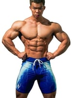 V6_ شورت فيزيك قصير 15inch رعد ازرق مميز