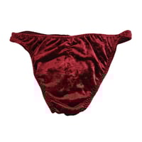 ترنكس بودي بلدينج مخملي احمر غامق