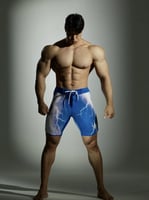 شورت فيزيك رعد الأزرق وبنفسجي V6