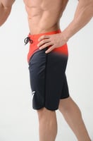 احمر مموج بالأسود RED WAVES